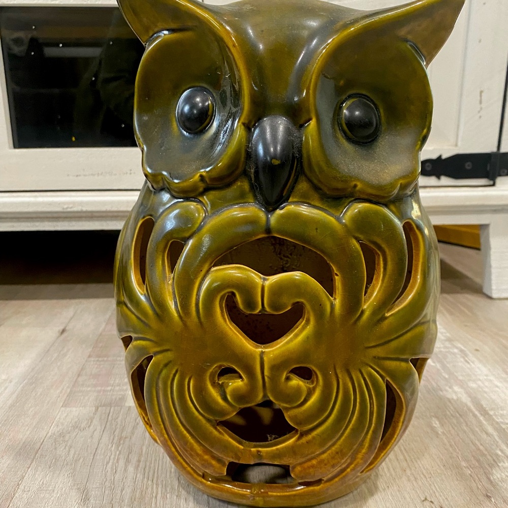 Ceramic Owl Decor